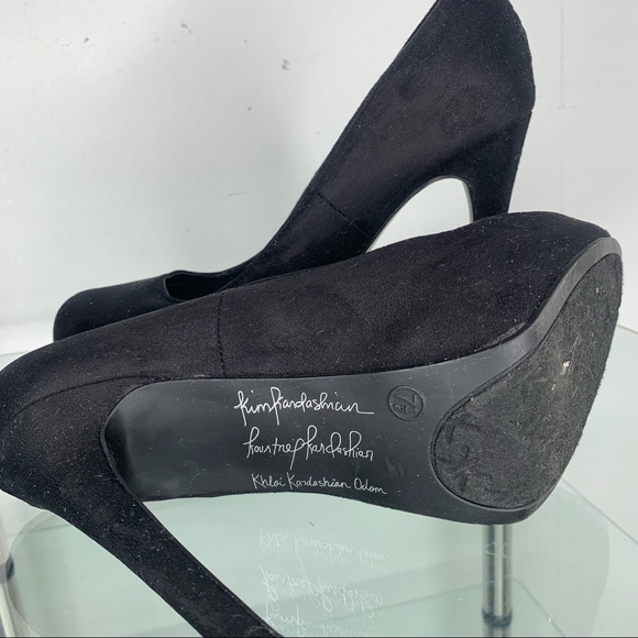 Kardashian Kollection Black Stiletto Heels - Picture 4 of 4